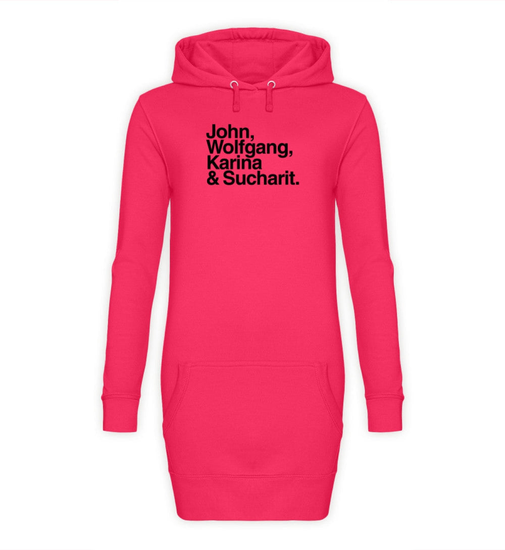 DIE MÖHRE: GRÜNZEUG HOODIEKLEID MÄDELS • JOHN, WOLFGANG, KARINA & SUCHARIT - HELL-HARLEKINSHOP