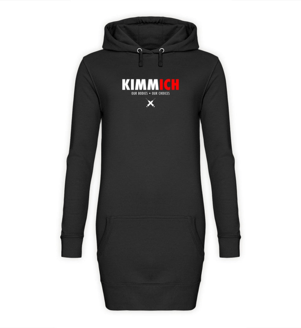 DIE MÖHRE: GRÜNZEUG HOODIEKLEID MÄDELS • KIMMICH: OUR BODIES OUR CHOICES-HARLEKINSHOP