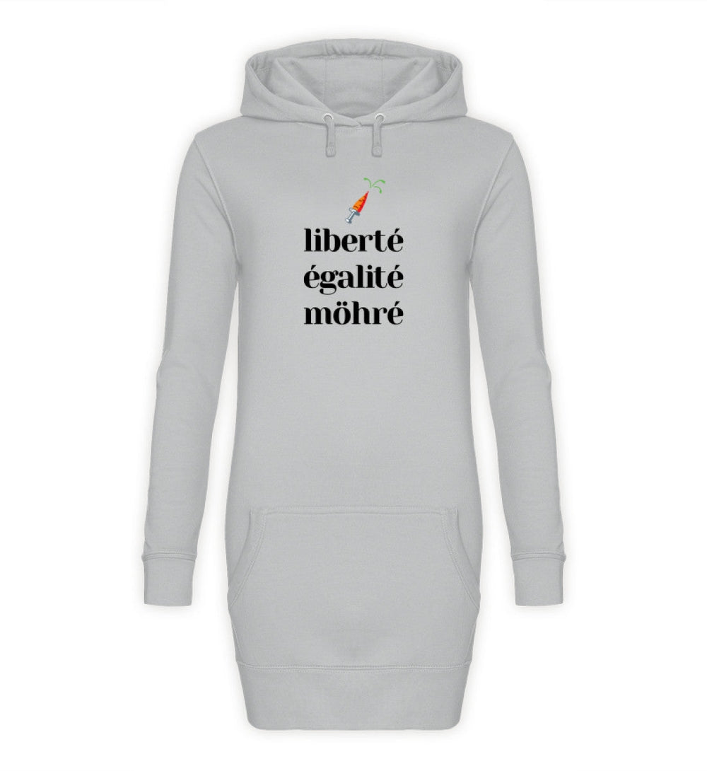 DIE MÖHRE: GRÜNZEUG HOODIEKLEID MÄDELS • LIBERTE EGALITE MÖHRE - HELL-HARLEKINSHOP