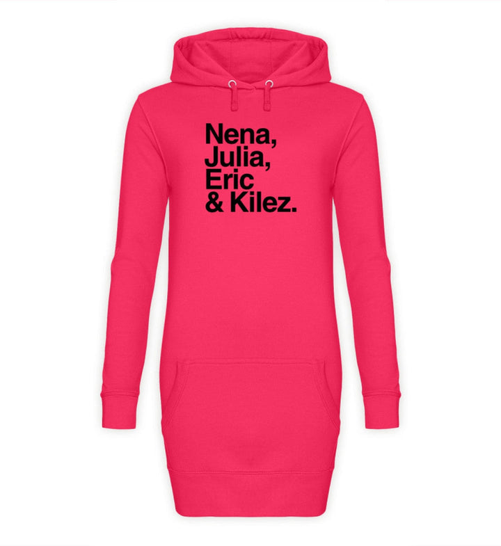 DIE MÖHRE: GRÜNZEUG HOODIEKLEID MÄDELS • NENA, JULIA, ERIC & KILEZ - HELL-HARLEKINSHOP