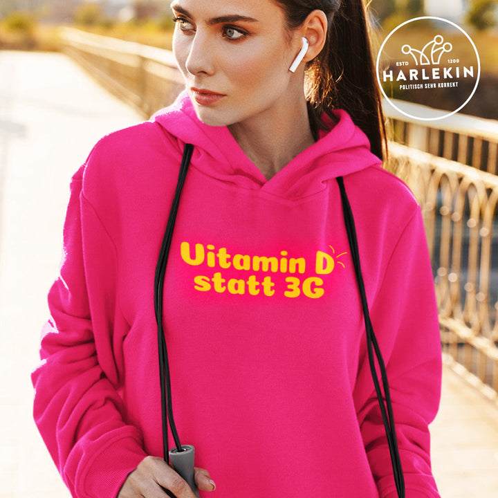 DIE MÖHRE: GRÜNZEUG HOODIEKLEID MÄDELS • VITAMIN D STATT 3G-HARLEKINSHOP