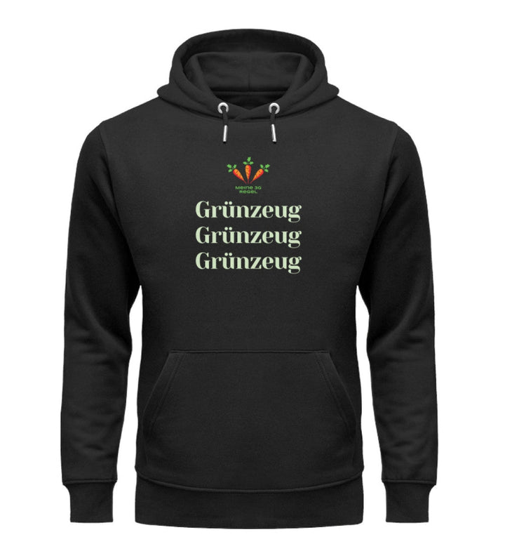 DIE MÖHRE: GRÜNZEUG ORGANIC HOODIE MÄDELS • 3G-REGEL: GRÜNZEUG-HARLEKINSHOP