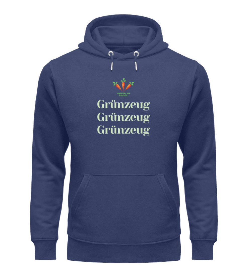 DIE MÖHRE: GRÜNZEUG ORGANIC HOODIE MÄDELS • 3G-REGEL: GRÜNZEUG-HARLEKINSHOP