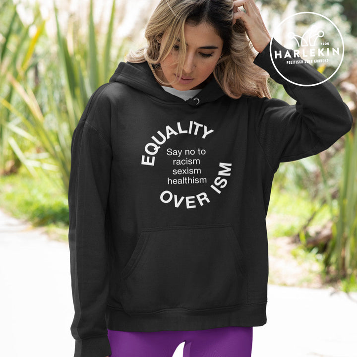 DIE MÖHRE: GRÜNZEUG ORGANIC HOODIE MÄDELS • EQUALITY OVER ISM-HARLEKINSHOP