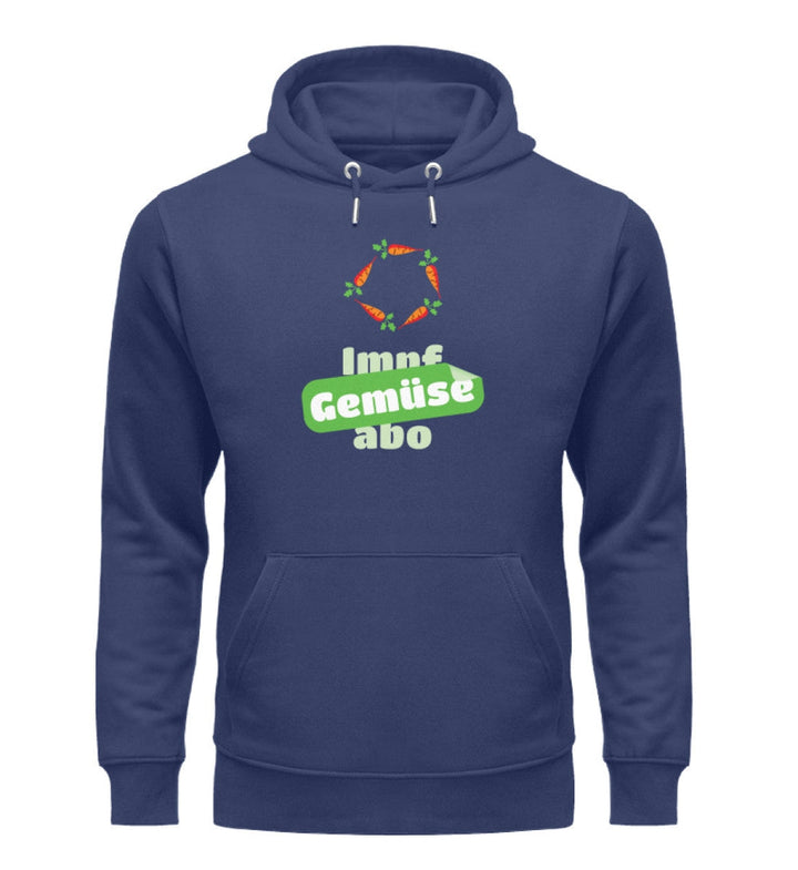 DIE MÖHRE: GRÜNZEUG ORGANIC HOODIE MÄDELS • GEMÜSEABO-HARLEKINSHOP
