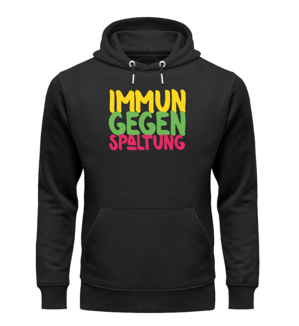 DIE MÖHRE: GRÜNZEUG ORGANIC HOODIE MÄDELS • IMMUN GEGEN SPALTUNG-HARLEKINSHOP