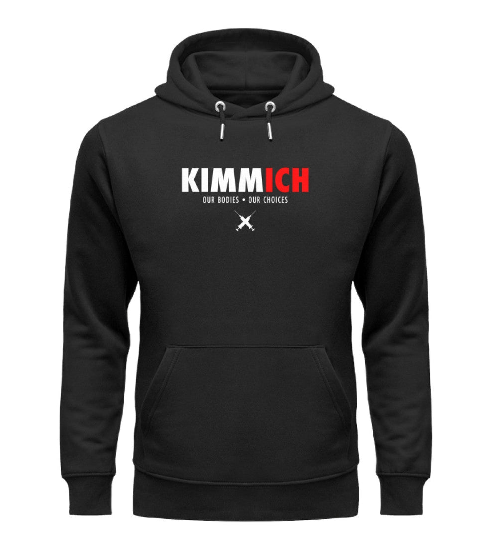 DIE MÖHRE: GRÜNZEUG ORGANIC HOODIE MÄDELS • KIMMICH: OUR BODIES OUR CHOICES-HARLEKINSHOP