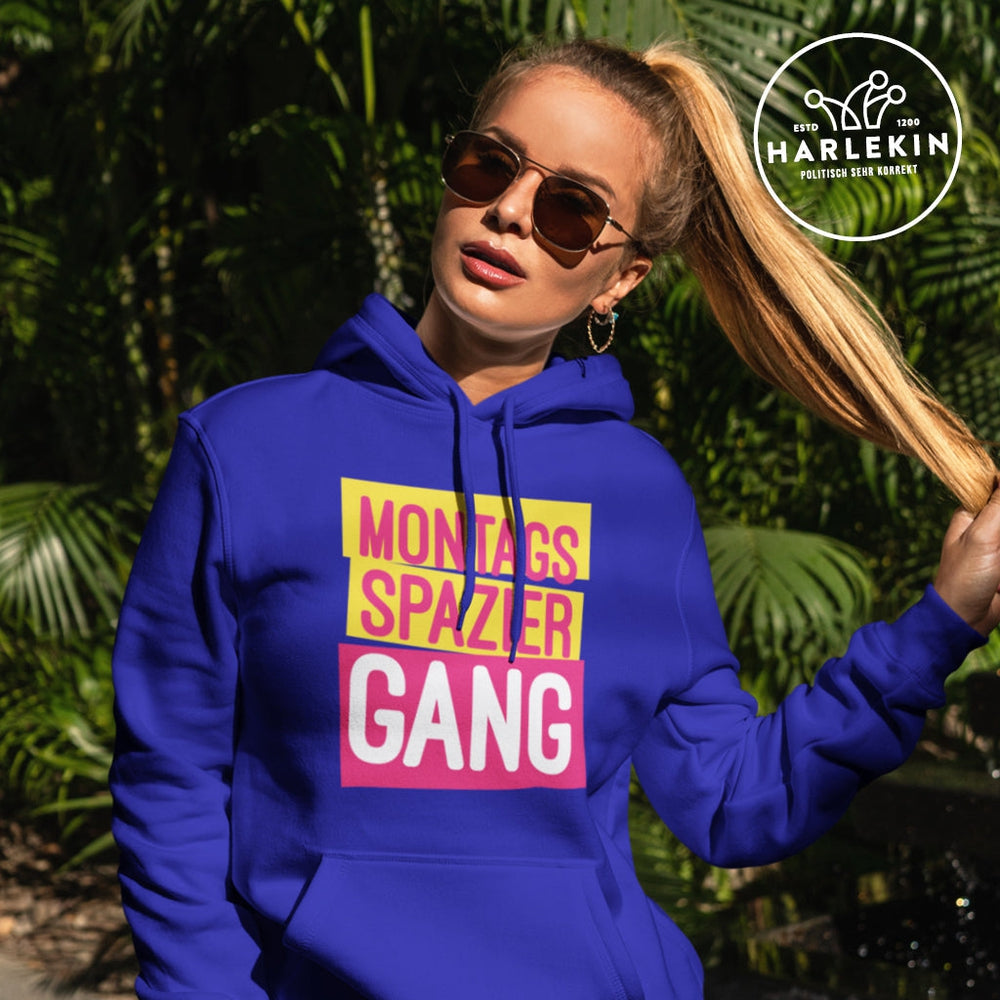 DIE MÖHRE: GRÜNZEUG ORGANIC HOODIE MÄDELS • MONTAGSSPAZIER-GANG-HARLEKINSHOP