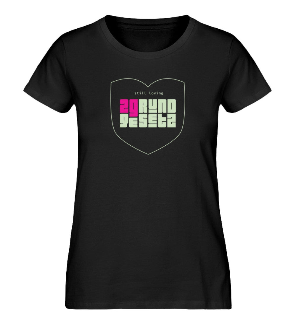 DIE MÖHRE: GRÜNZEUG ORGANIC SHIRT MÄDELS • 2G: STILL LOVING GRUNDGESETZ-HARLEKINSHOP
