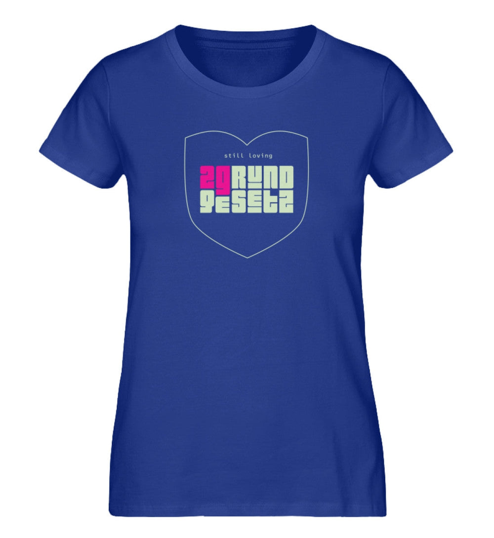 DIE MÖHRE: GRÜNZEUG ORGANIC SHIRT MÄDELS • 2G: STILL LOVING GRUNDGESETZ-HARLEKINSHOP