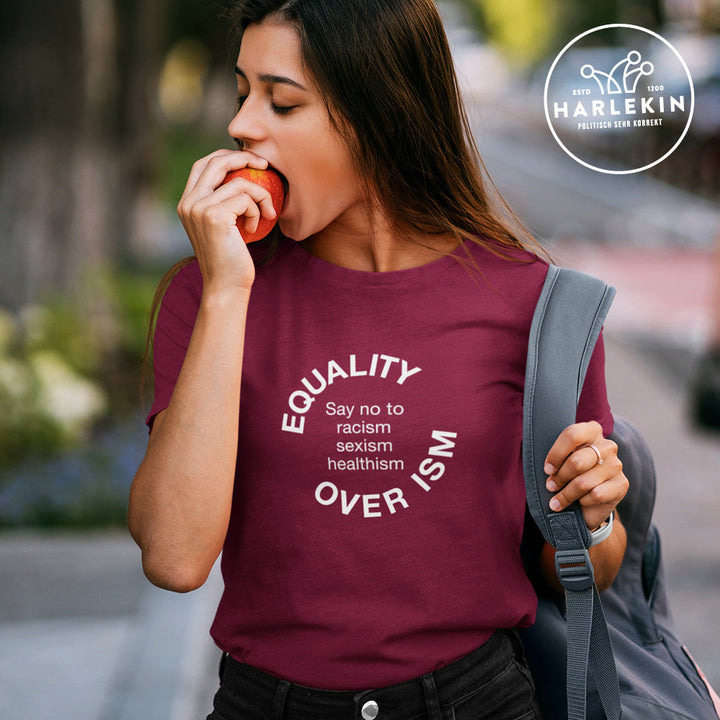 DIE MÖHRE: GRÜNZEUG ORGANIC SHIRT MÄDELS • EQUALITY OVER ISM-HARLEKINSHOP