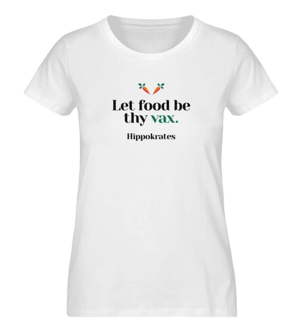 DIE MÖHRE: GRÜNZEUG ORGANIC SHIRT MÄDELS • FOOD & VAX / HIPPOKRATES - HELL-HARLEKINSHOP