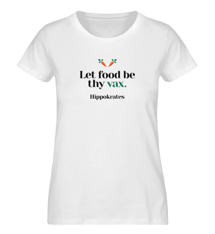 DIE MÖHRE: GRÜNZEUG ORGANIC SHIRT MÄDELS • FOOD & VAX / HIPPOKRATES - HELL-HARLEKINSHOP