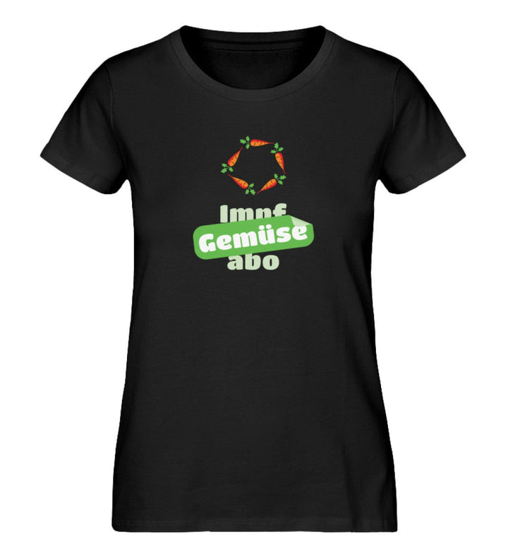 DIE MÖHRE: GRÜNZEUG ORGANIC SHIRT MÄDELS • GEMÜSEABO-HARLEKINSHOP