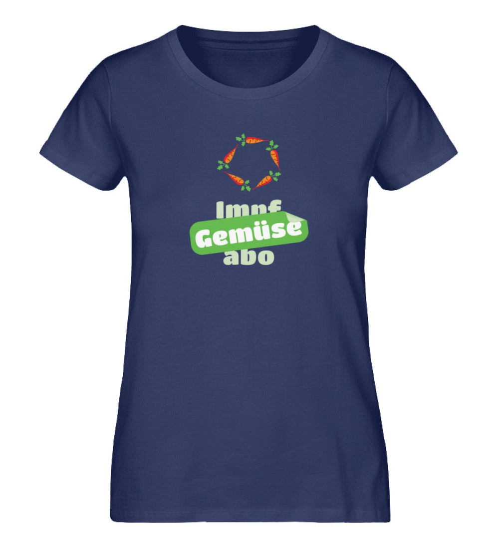 DIE MÖHRE: GRÜNZEUG ORGANIC SHIRT MÄDELS • GEMÜSEABO-HARLEKINSHOP