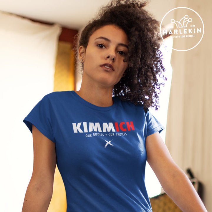 DIE MÖHRE: GRÜNZEUG ORGANIC SHIRT MÄDELS • KIMMICH: OUR BODIES OUR CHOICES-HARLEKINSHOP