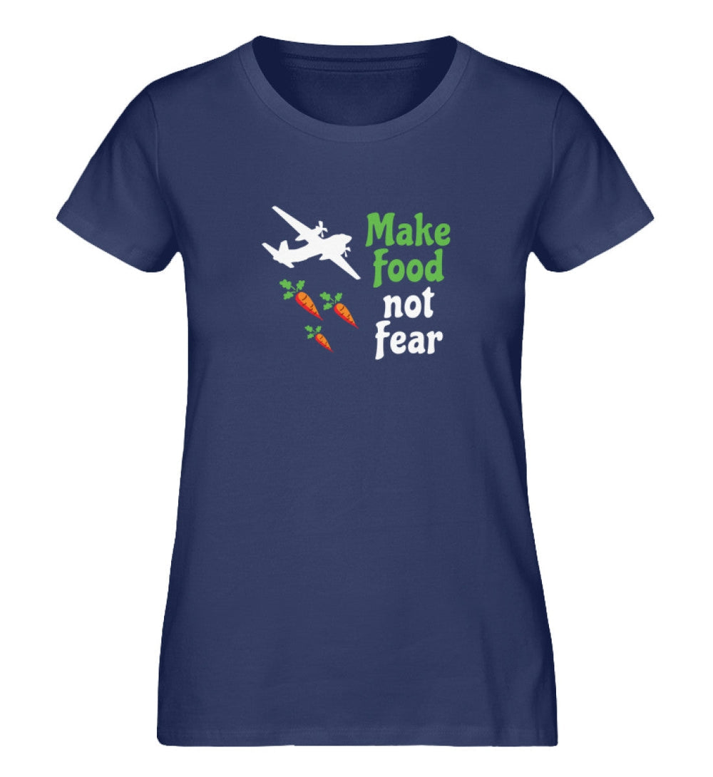 DIE MÖHRE: GRÜNZEUG ORGANIC SHIRT MÄDELS • MAKE FOOD NOT FEAR-HARLEKINSHOP