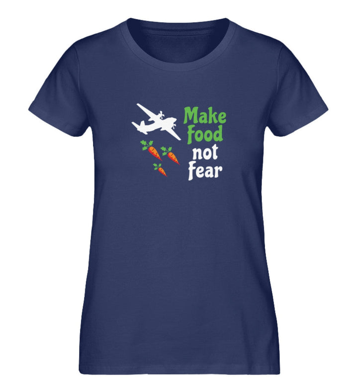 DIE MÖHRE: GRÜNZEUG ORGANIC SHIRT MÄDELS • MAKE FOOD NOT FEAR-HARLEKINSHOP