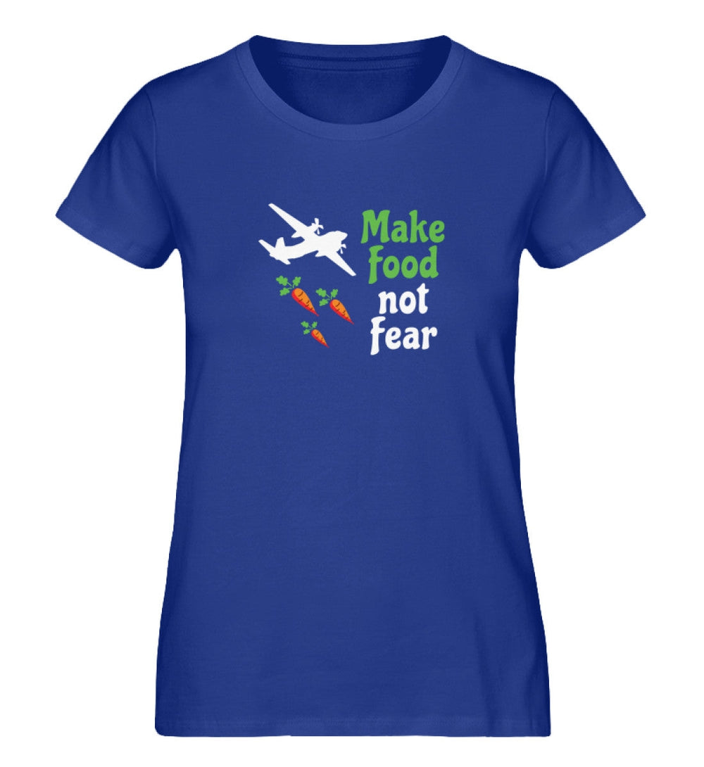 DIE MÖHRE: GRÜNZEUG ORGANIC SHIRT MÄDELS • MAKE FOOD NOT FEAR-HARLEKINSHOP