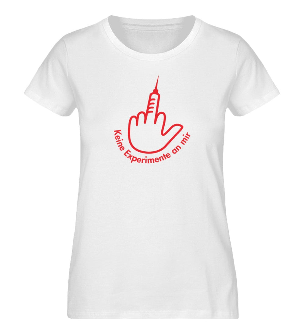 DIE MÖHRE: GRÜNZEUG ORGANIC SHIRT MÄDELS • STINKEFINGER: KEINE EXPERIMENTE AN MIR - HELL-HARLEKINSHOP