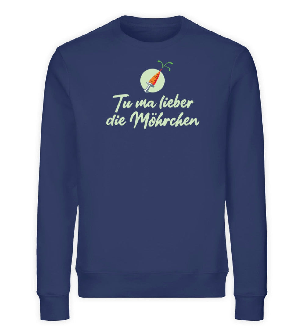 DIE MÖHRE: GRÜNZEUG ORGANIC SWEATER MÄDELS • DIE MÖHRCHEN-HARLEKINSHOP
