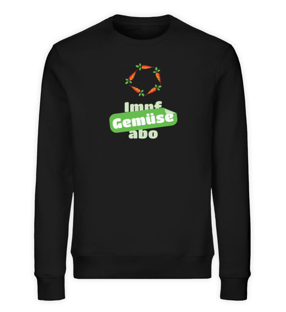 DIE MÖHRE: GRÜNZEUG ORGANIC SWEATER MÄDELS • GEMÜSEABO-HARLEKINSHOP