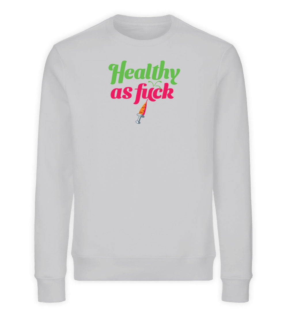DIE MÖHRE: GRÜNZEUG ORGANIC SWEATER MÄDELS • HEALTHY AS FUCK-HARLEKINSHOP
