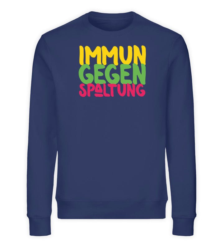 DIE MÖHRE: GRÜNZEUG ORGANIC SWEATER MÄDELS • IMMUN GEGEN SPALTUNG-HARLEKINSHOP