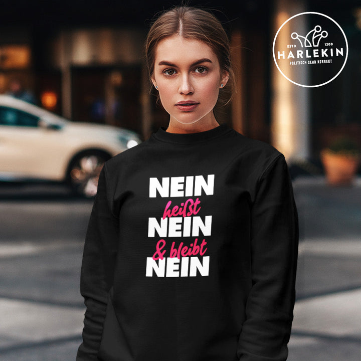 DIE MÖHRE: GRÜNZEUG ORGANIC SWEATER MÄDELS • NEIN HEISST NEIN - DUNKEL-HARLEKINSHOP