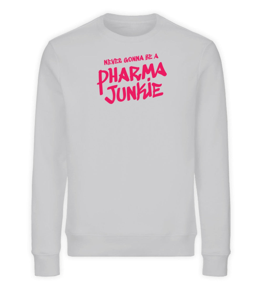 DIE MÖHRE: GRÜNZEUG ORGANIC SWEATER MÄDELS • NEVER GONNA BE A PHARMA JUNKIE - HELL-HARLEKINSHOP