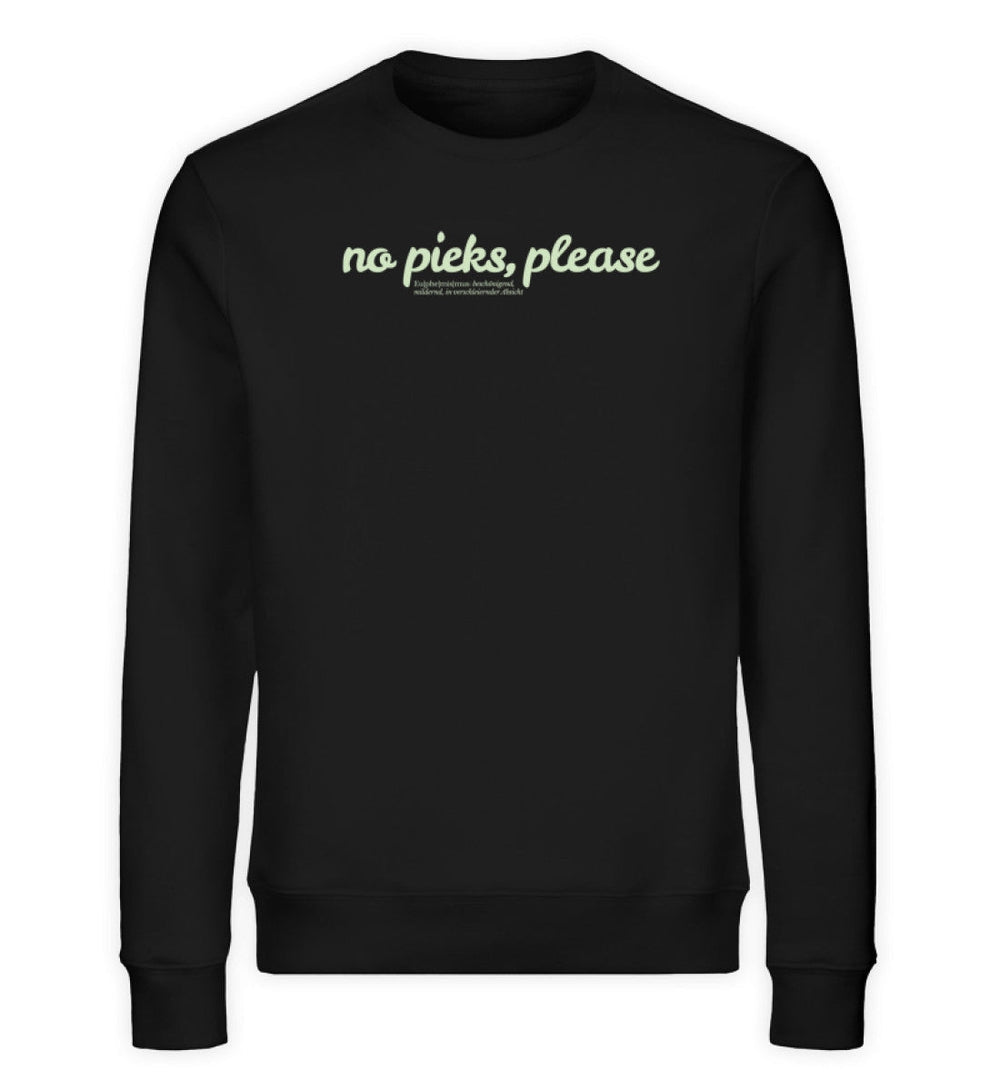 DIE MÖHRE: GRÜNZEUG ORGANIC SWEATER MÄDELS • NO PIEKS PLEACE-HARLEKINSHOP