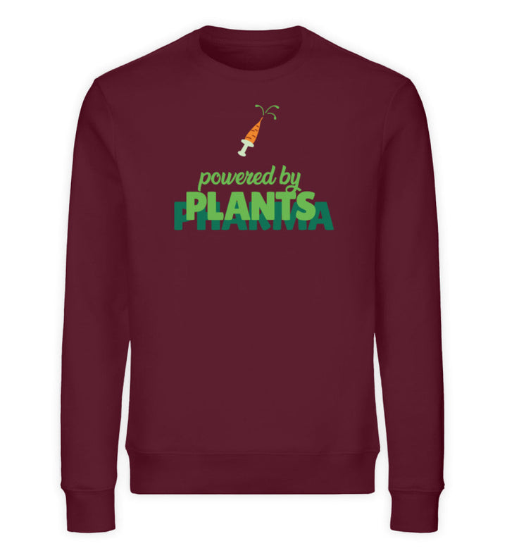 DIE MÖHRE: GRÜNZEUG ORGANIC SWEATER MÄDELS • POWERED BY PLANTS-HARLEKINSHOP