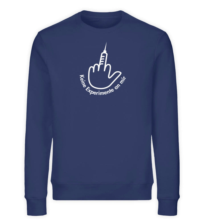 DIE MÖHRE: GRÜNZEUG ORGANIC SWEATER MÄDELS • STINKEFINGER: KEINE EXPERIMENTE AN MIR - DUNKEL-HARLEKINSHOP