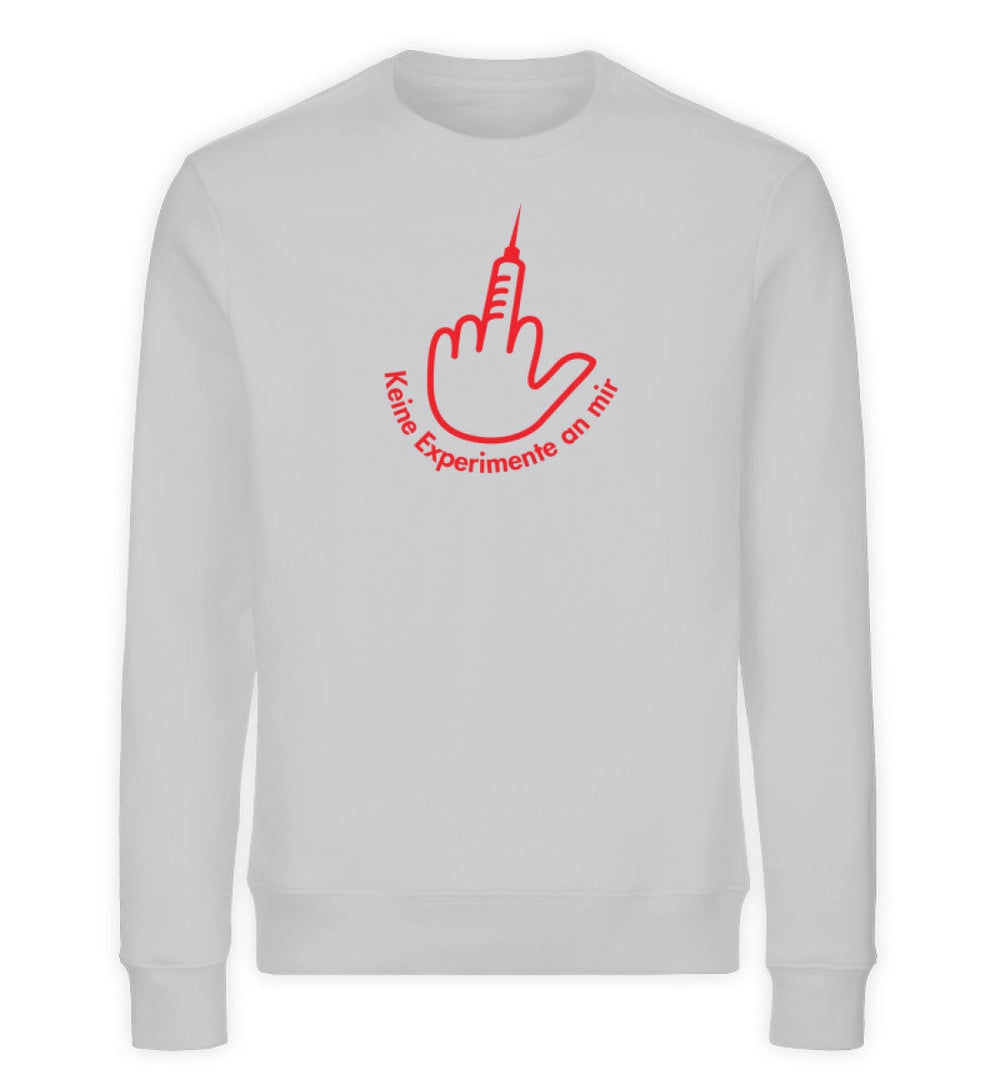 DIE MÖHRE: GRÜNZEUG ORGANIC SWEATER MÄDELS • STINKEFINGER: KEINE EXPERIMENTE AN MIR - HELL-HARLEKINSHOP