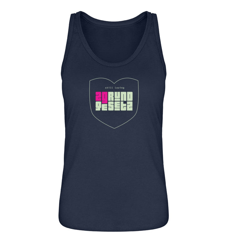 DIE MÖHRE: GRÜNZEUG ORGANIC TANK TOP MÄDELS• 2G: STILL LOVING GRUNDGESETZ-HARLEKINSHOP