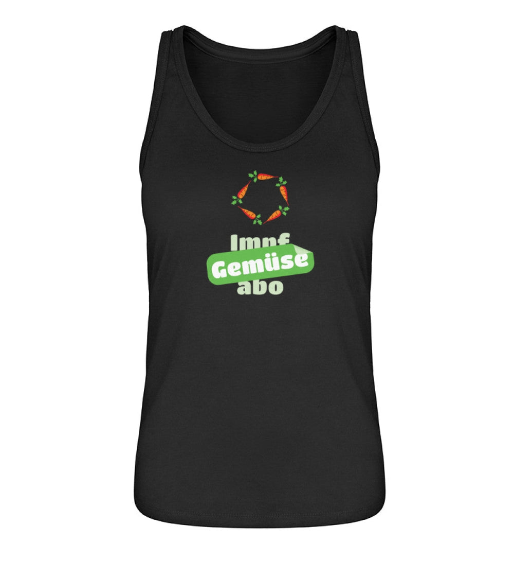 DIE MÖHRE: GRÜNZEUG ORGANIC TANK TOP MÄDELS • GEMÜSEABO-HARLEKINSHOP
