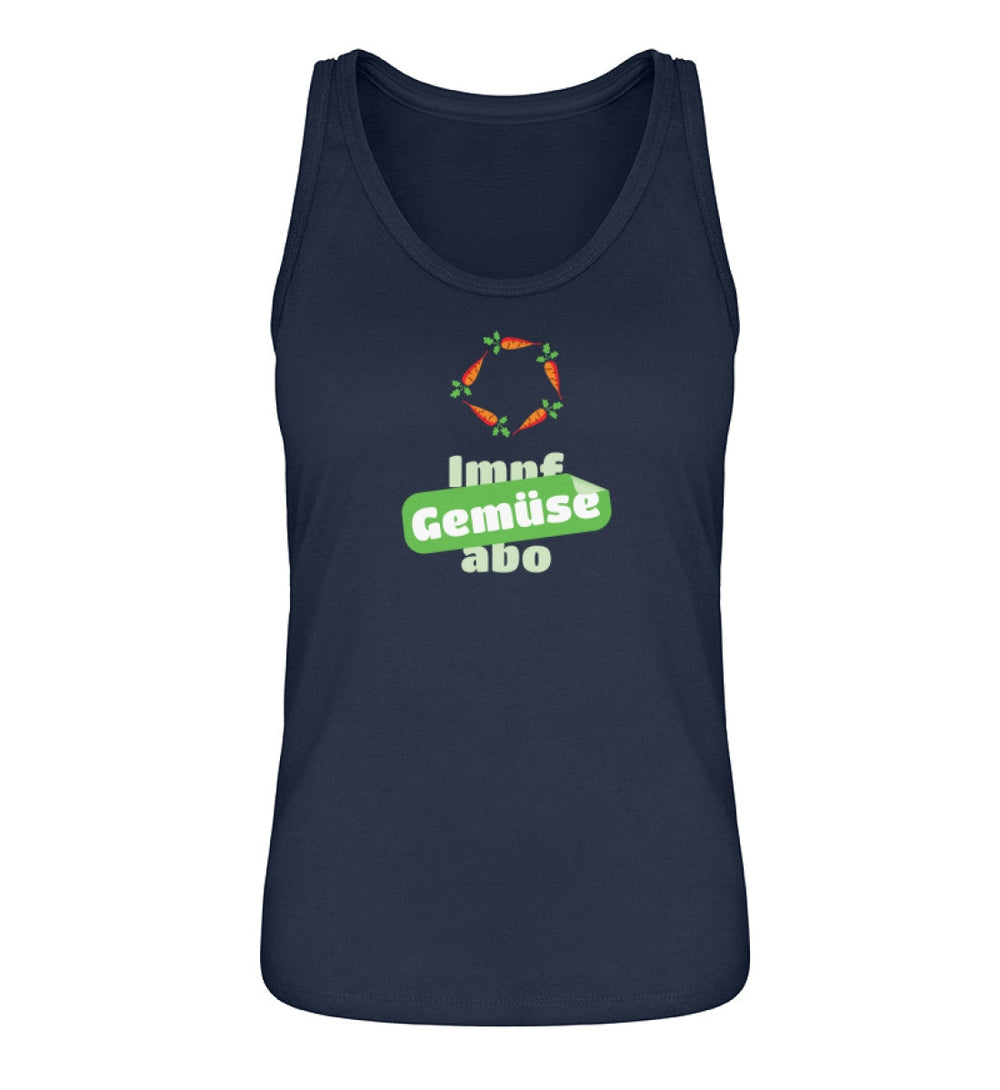DIE MÖHRE: GRÜNZEUG ORGANIC TANK TOP MÄDELS • GEMÜSEABO-HARLEKINSHOP