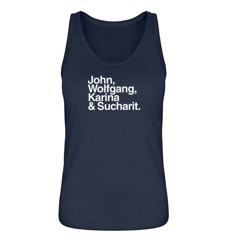 DIE MÖHRE: GRÜNZEUG ORGANIC TANK TOP MÄDELS • JOHN, WOLFGANG, KARINA & SUCHARIT - DUNKEL-HARLEKINSHOP