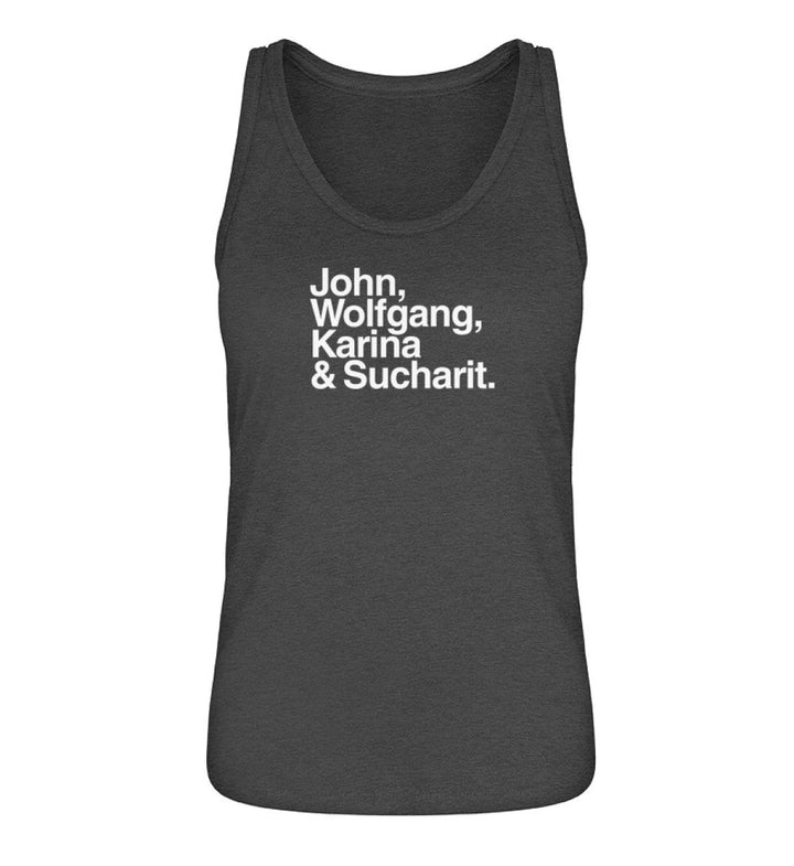 DIE MÖHRE: GRÜNZEUG ORGANIC TANK TOP MÄDELS • JOHN, WOLFGANG, KARINA & SUCHARIT - DUNKEL-HARLEKINSHOP