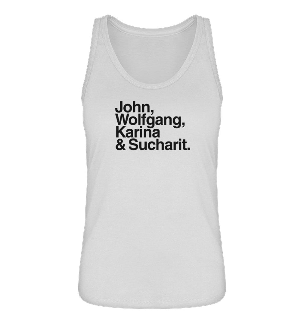 DIE MÖHRE: GRÜNZEUG ORGANIC TANK TOP MÄDELS • JOHN, WOLFGANG, KARINA & SUCHARIT - HELL-HARLEKINSHOP