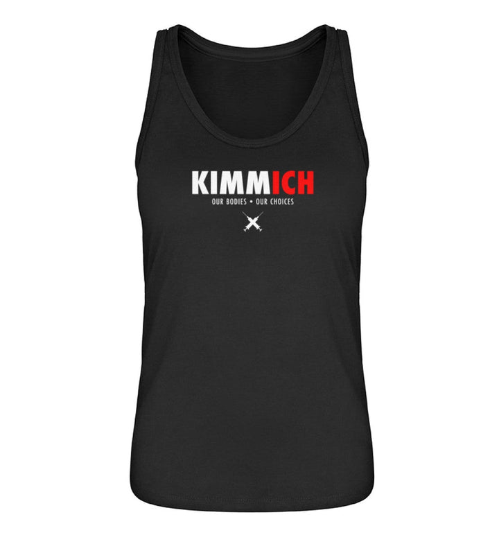DIE MÖHRE: GRÜNZEUG ORGANIC TANK TOP MÄDELS • KIMMICH: OUR BODIES OUR CHOICES-HARLEKINSHOP