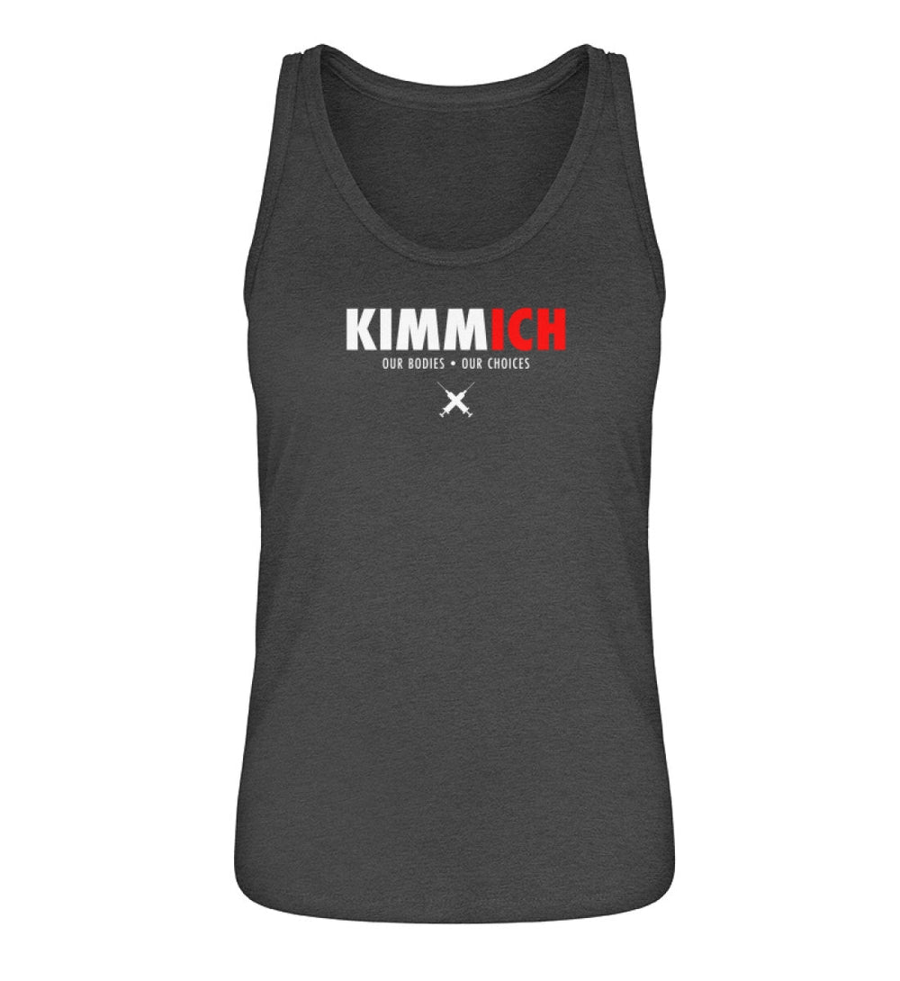 DIE MÖHRE: GRÜNZEUG ORGANIC TANK TOP MÄDELS • KIMMICH: OUR BODIES OUR CHOICES-HARLEKINSHOP