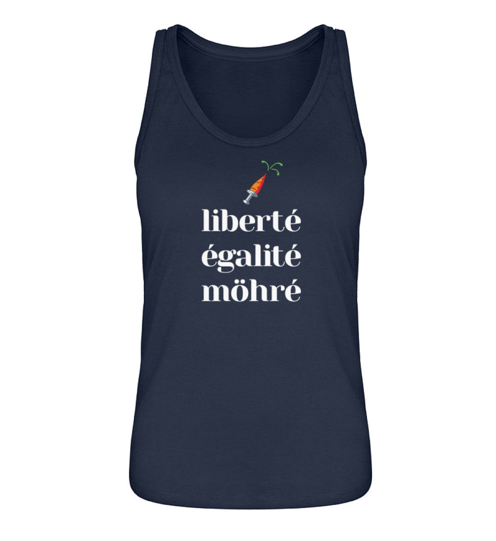 DIE MÖHRE: GRÜNZEUG ORGANIC TANK TOP MÄDELS • LIBERTE EGALITE MÖHRE - DUNKEL-HARLEKINSHOP