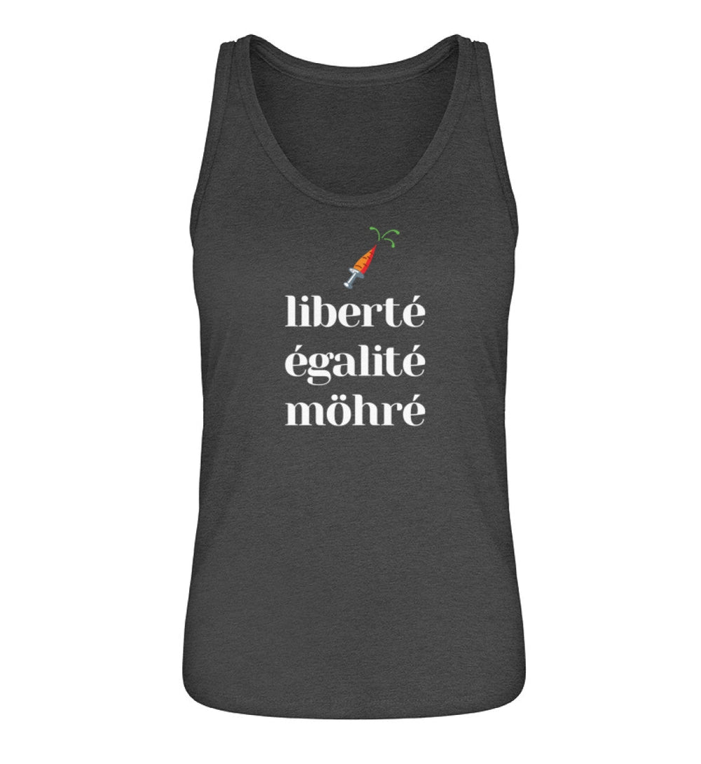 DIE MÖHRE: GRÜNZEUG ORGANIC TANK TOP MÄDELS • LIBERTE EGALITE MÖHRE - DUNKEL-HARLEKINSHOP