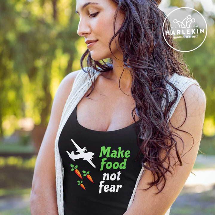 DIE MÖHRE: GRÜNZEUG ORGANIC TANK TOP MÄDELS • MAKE FOOD NOT FEAR-HARLEKINSHOP