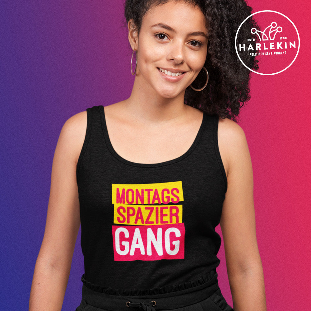 DIE MÖHRE: GRÜNZEUG ORGANIC TANK TOP MÄDELS • MONTAGSSPAZIER-GANG-HARLEKINSHOP