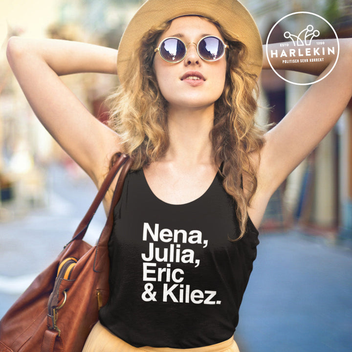 DIE MÖHRE: GRÜNZEUG ORGANIC TANK TOP MÄDELS • NENA, JULIA, ERIC & KILEZ - DUNKEL-HARLEKINSHOP