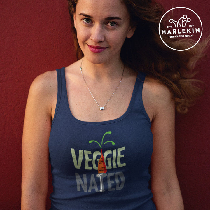 DIE MÖHRE: GRÜNZEUG ORGANIC TANK TOP MÄDELS • VEGGIE NATED-HARLEKINSHOP