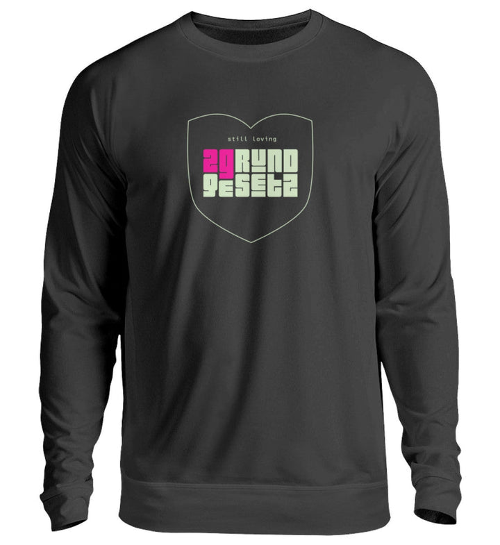 DIE MÖHRE: GRÜNZEUG SWEATER MÄDELS • 2G: STILL LOVING GRUNDGESETZ-HARLEKINSHOP