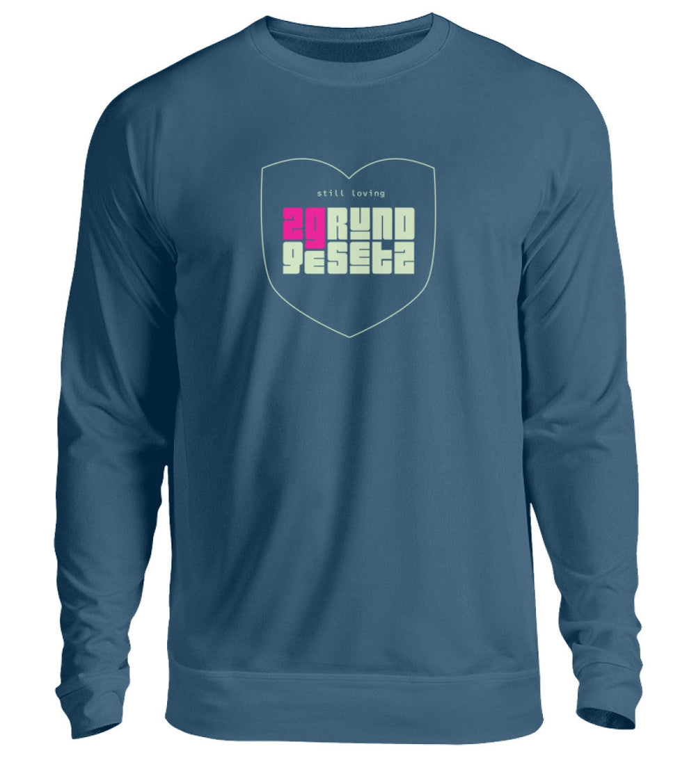 DIE MÖHRE: GRÜNZEUG SWEATER MÄDELS • 2G: STILL LOVING GRUNDGESETZ-HARLEKINSHOP